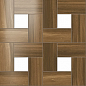 610110000071 Aston Wood Elm Mosaic Lap 45x45 Atlas Concorde Russia