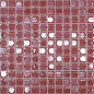 Aura Soft Red Красный (на сетке) 31.7x31.7 Vidrepur