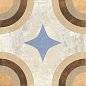 J87772 Swing Beige Multicolor Mix 20.3x20.3 RHS (Rondine) Ceramiche