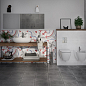 MO4A452 Motley многоцветный 29,8x29,8 Cersanit