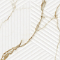 LE63063A-F53 Bianco Carrara Oro Cubo Rectificado 30х60 Artecera