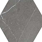 116991 LOVE AFFAIRS PETRA HEXAGON CHARCOAL 20x23 WOW