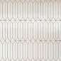 MPM5 Terramater Vaniglia Struttura 3D Losanga Lux 9.1x37.5 MARAZZI Italy