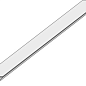 A6NF Aplomb White Minidots Corner 50 1,4x50 Atlas Concorde