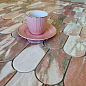 Travertine Red Pol 15x15x4 305x305 Orro Mosaic фото в миниатюре 24