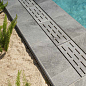 Внутренний угол закругленный Pool Garden Grey Handle 25x25 Serapool