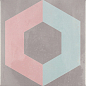 Epica Gris Ornato 20x20 Ceramicalcora
