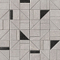 fOSN Nux Grey Gres Outline Mosaico 30x30 FAP Ceramiche