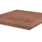 KM4040G0021NGTA Ступень угловая Хадду красный матовый 34x34x0,8 Kerama Marazzi