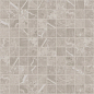 767156 Elemental Grey Dolomia Mosaico Nat 3x3 30x30 Cerim