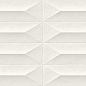 M4KT Colorplay White Struttura Cabochon 3D Rett. 30х90 MARAZZI Italy