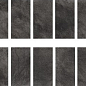 PGA3366 Pool Garden Anthracite Terrace AntiSlip 33х66 Serapool