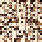 PIX268 Emperador Dark, light, Crema Nova из мрамора полированная 15x15 305х305x4 Pixmosaic
