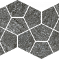 620110000248 Magma Graphite Mosaico Prism 41.3x20.5 Italon фото в миниатюре