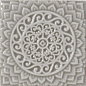 ADST4080 RELIEVE MANDALA UNIVERSE GRAYSTONE 14,8x14,8 Adex