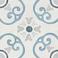 3386036517 Sirocco Blue Dhalia 9mm R10 22.3x22.3 Harmony
