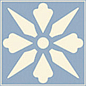 050E006D102 ENC06 White (L.Blue) 5x5 Winckelmans