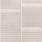871 Континуум Айвори рельеф мелкие линии 32,5x100 Eurotile Ceramica фото в миниатюре 3