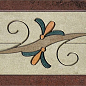 Fascia Floreale B Botticino (Botticino, Madras Pink) 15x30 Casalgrande Padana
