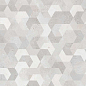 E-5017/M Chevron Серый Матовый 60x60 Dako