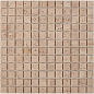 PIX258 Travertine матовая 23х23 305х305х4 Pixmosaic