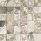 610110001058 Forte dei Marmi Ceppo Apuano Cream Mosaic Lap 30x30 Atlas Concorde Russia