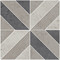 ID124T Декор Про Лаймстоун серый матовый 60х60 Kerama Marazzi