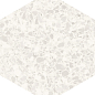 123380 Terrazzo White 32x36.8 DNA Tiles фото в миниатюре
