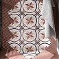 24417 ART NOUVEAU KARLSPLATZ GREY 20*20 EQUIPE