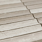 PIX347 White Wooden, Concave матовая 30х151 305х318х12 Pixmosaic