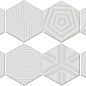 OS/A241/63000 Декор Агуста белый 6х5,2 Kerama Marazzi