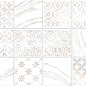 TWU2550FRC17 Fresco рельефная 249x500x8 Alma Ceramica (Уралкерамика)