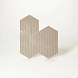 135020 Spike Bars B Deep White Gloss 15x25,9 WOW