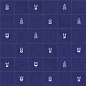 3484 Ager-4 Blue 13x13 VIVES
