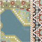 0003351 PLAY CARPET MIX MULTICOLOR 20x20 ABK