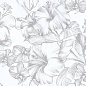 Carrara Flowers 31.5x63 Azori