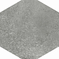 Hexagono Rift Grafito 23x26,6 VIVES