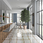 LOOKBACK WHITE LAP MOSAICO 5х5 29.75x29.75 Land Porcelanico