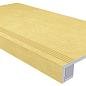 Комплект Ступень SR04 Spectrum 33x120 неполированная с бортиком + Подступенок 14.5x120 Ametis by Estima