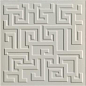 261285 GREEK 3D GRIGIO 40х40 Versace (Gardenia Orchidea)
