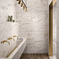 620070000634 Charme Evo Statuario Scalino Angolare Sinistro 33x60 Italon