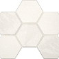 Мозаика LN00/TE00 Luna Hexagon неполированная 25x28.5 Estima