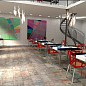 Rug Ornato Multicolor 50x100 Ceramicalcora