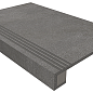 Комплект Ступень TE04 Terra 33x120 неполированная с бортиком + Подступенок 14.5x120 Estima