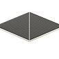 UAA10C Угловой элемент Universal Antislip Anthracite 12x12 Serapool фото в миниатюре