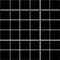 80059 Mosaic Black 5x5 30x30 Serapool
