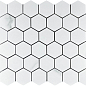 Mosaic Calacata Lite 48 Hexagone 30.9x32.2 Velsaa