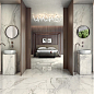 STARLIGHT TILES GLOSSY CALACATTA SUPREME 300x100 Kerlite