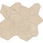 781607 Authentic Luxe Stone Chablis Honeycomb Matte Leather 29x25 Rex Ceramiche