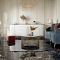 Mosaic Alcantro Nero Brick bone 34.6x29.7 Velsaa